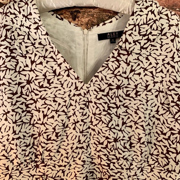 Alex Marie size 16 short sleeve collared dress - Picture 2 of 8